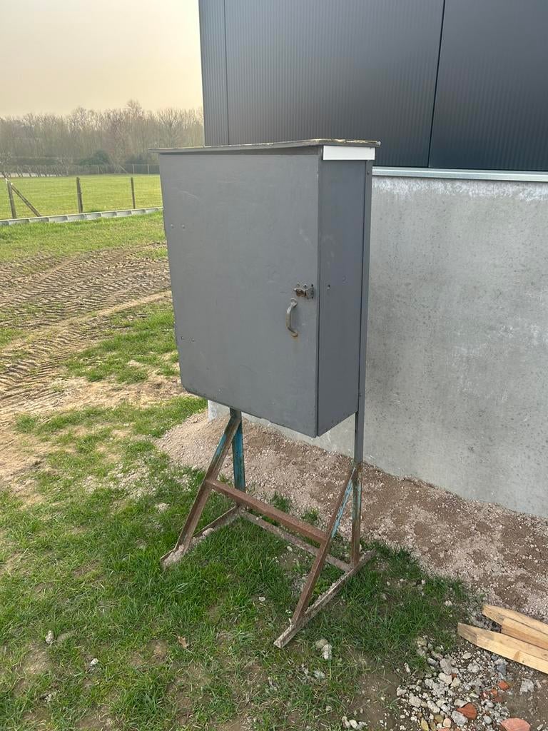 Tijdelijke werfkast 240/400v, Ophalen, Zo goed als nieuw