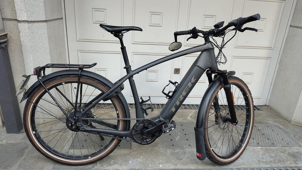 Speed Pedelec Trek Allant 9+S 2023 1598 km, Fietsen en Brommers, 53 tot 57 cm, Ophalen, Zo goed als nieuw, Vering