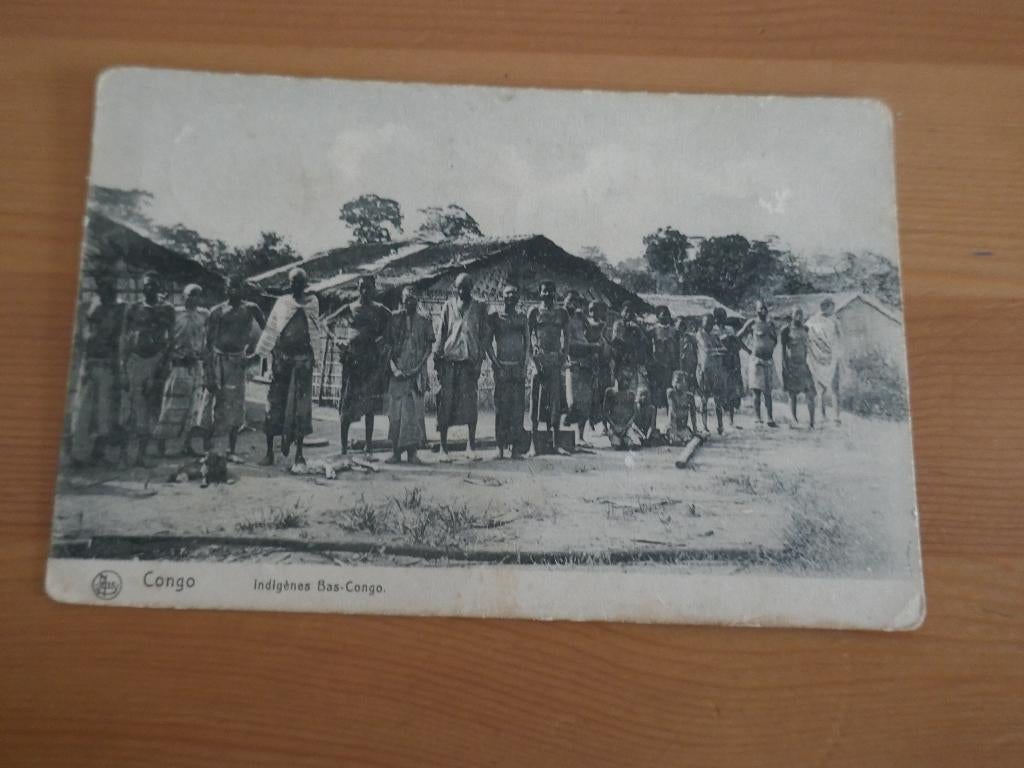 congo indigènes bas congo, Ophalen of Verzenden, Gelopen, Buiten Europa