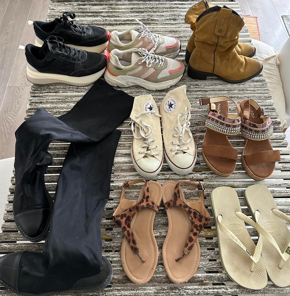 Lot de chaussures taille 38, Enlèvement, Utilisé