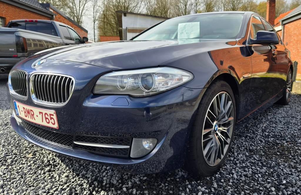 Bmw 520D f10 van 2011, Auto's, Euro 5, Achterwielaandrijving, Beige, 4 cilinders