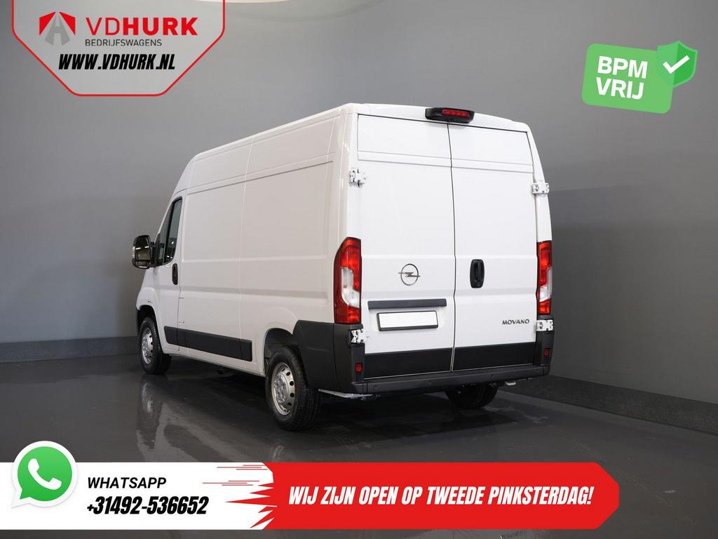 Fiat Ducato (Opel Movano) 2.2 140 pk L2H2 Betimmering/ Carpl, Auto's, Bestelwagens en Lichte vracht, Wit, Bedrijf, Parkeersensor