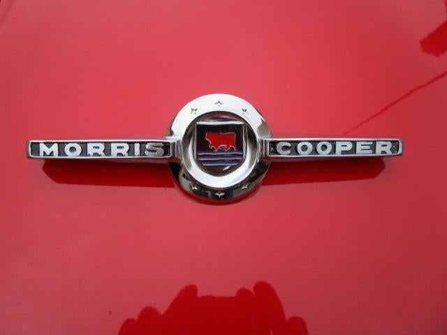 embleem motorkap, MORRIS COOPER, mk1, Classic Mini Cooper, Auto-onderdelen, Ophalen, Voor, Motorkap, Nieuw