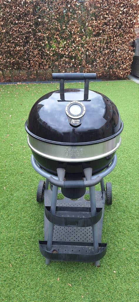Jamie Oliver houtskool BBQ met alle accessoires GRATIS erbij, Ophalen, Gebruikt, Jamie Oliver, Met accessoires
