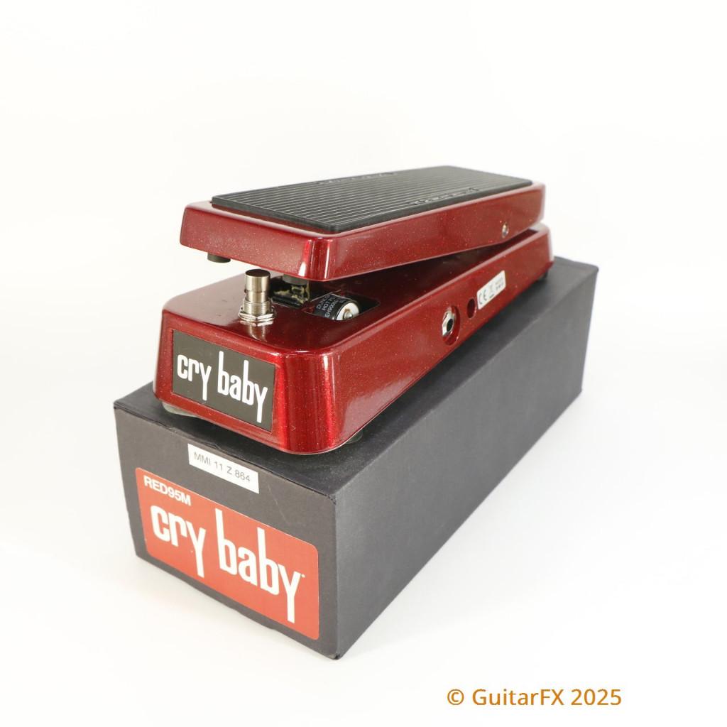 Dunlop RED95M Cry Baby Wah (Limited Edition Red Sparkle, Min, Enlèvement ou Envoi, Utilisé
