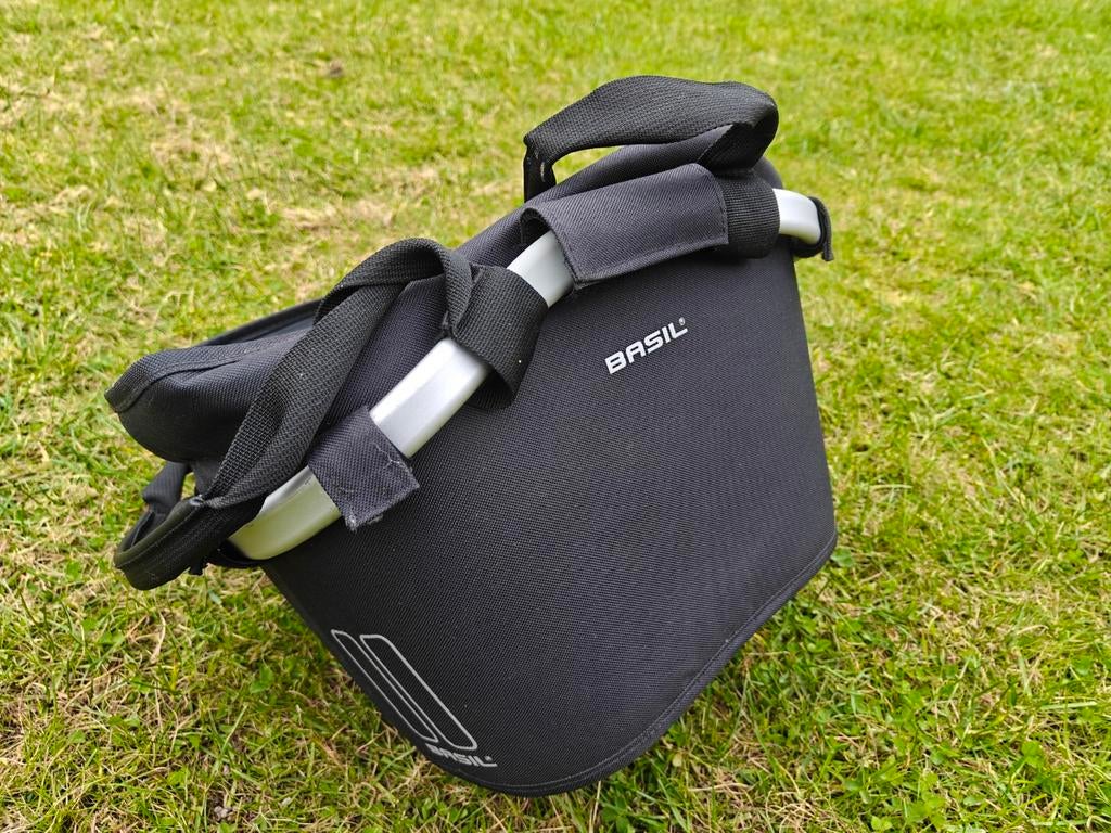 Basil fietstas stuur / stuurmandje, Fietsen en Brommers, Ophalen