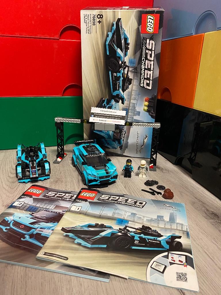 Lego Speed Champions - 76898 - Jaguar Form E+I-Pace, Ophalen, Lego, Speed Champions, Zo goed als nieuw