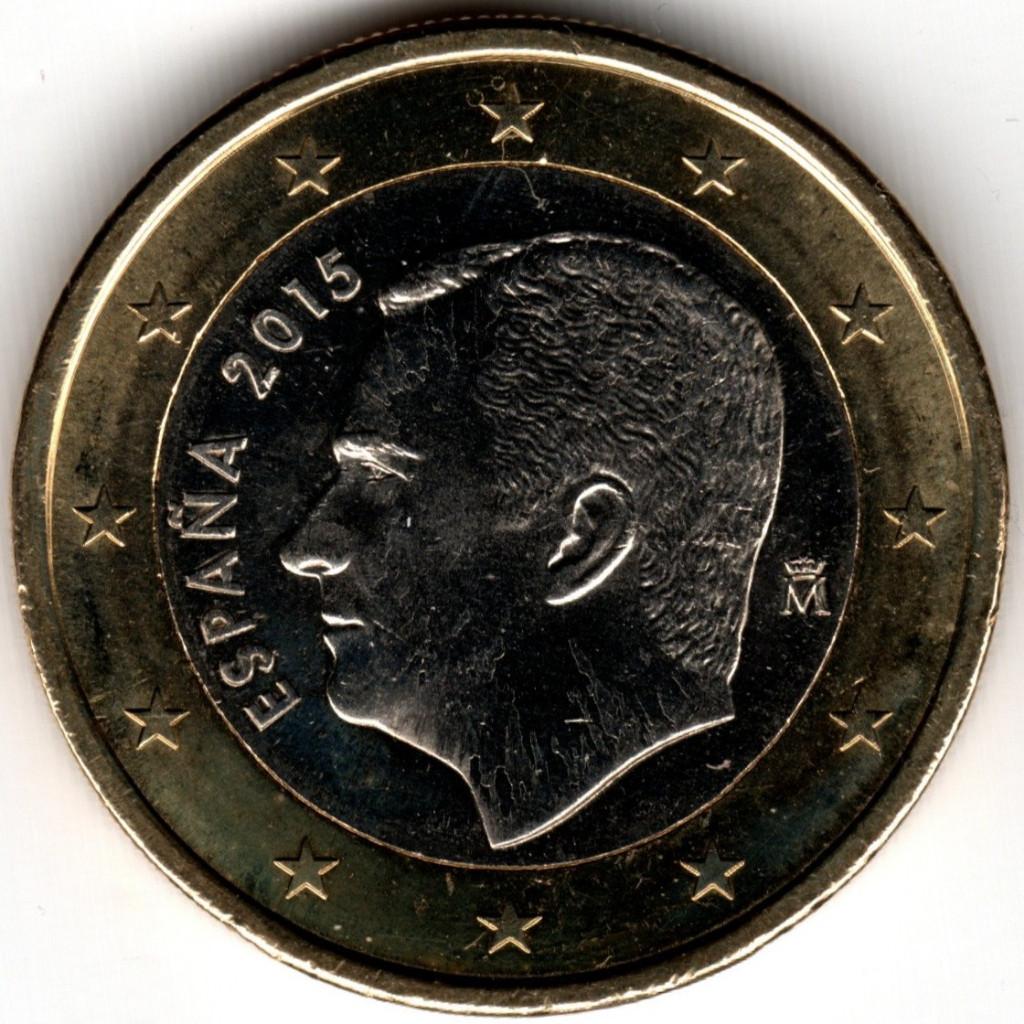 Espagne : 1 Euro 2015 KM #1327 Ref 16466, Timbres & Monnaies, Monnaies | Europe | Monnaies euro, Enlèvement ou Envoi, Espagne