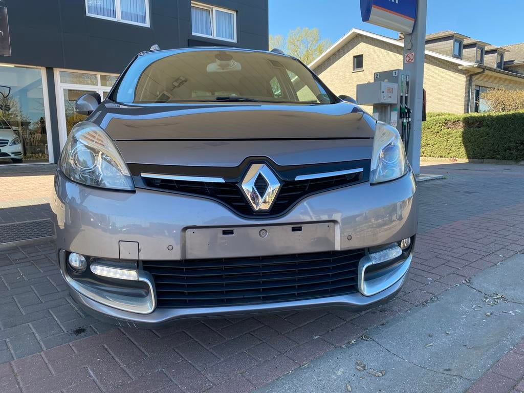 Renault Scénic 1.2 - BENZINE - AIRCO - 132.000km - 2015, Auto's, Euro 5, Monovolume, 140 g/km, Leder en Stof
