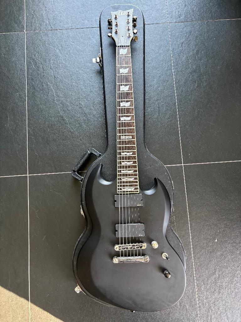 ESP LTD Viper 407, Muziek en Instrumenten, Ophalen, Gebruikt, Solid body, Overige merken