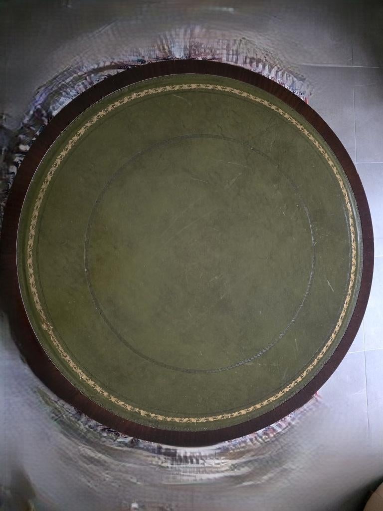 Elegante antieke salon-/speeltafel in Louis XV‑stijl, Enlèvement