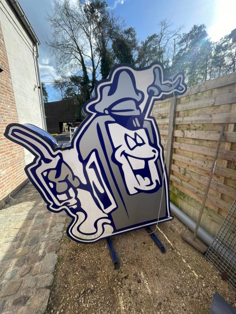 Mancave publicitaire légère, Enlèvement, Comme neuf, Table lumineuse ou lampe (néon)