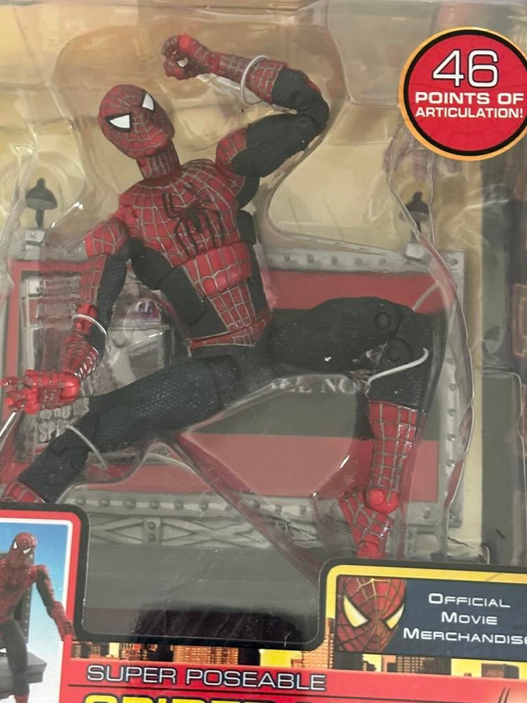 TOYBIZ Super Poseable Spider-Man NEUF en parfait état, Enlèvement ou Envoi, Neuf