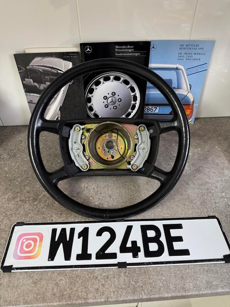 Mercedes W126 W116 W201 R129 W124 R107 W123 leder stuur, Enlèvement