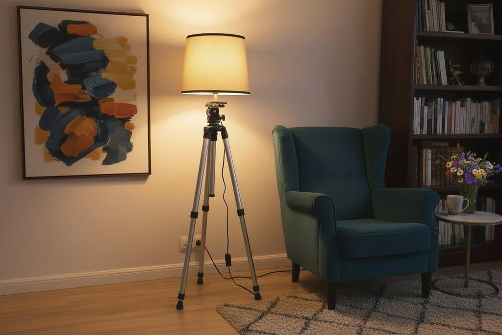 Unieke statief vloerlamp – €85

Op zoek naar een stijlvol, Huis en Inrichting, Ophalen of Verzenden