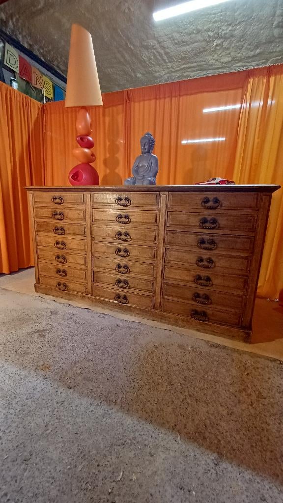 uitzonderlijk ambachtelijk meubilair werkplaatsmeubilair, Antiek en Kunst, Curiosa en Brocante, Ophalen