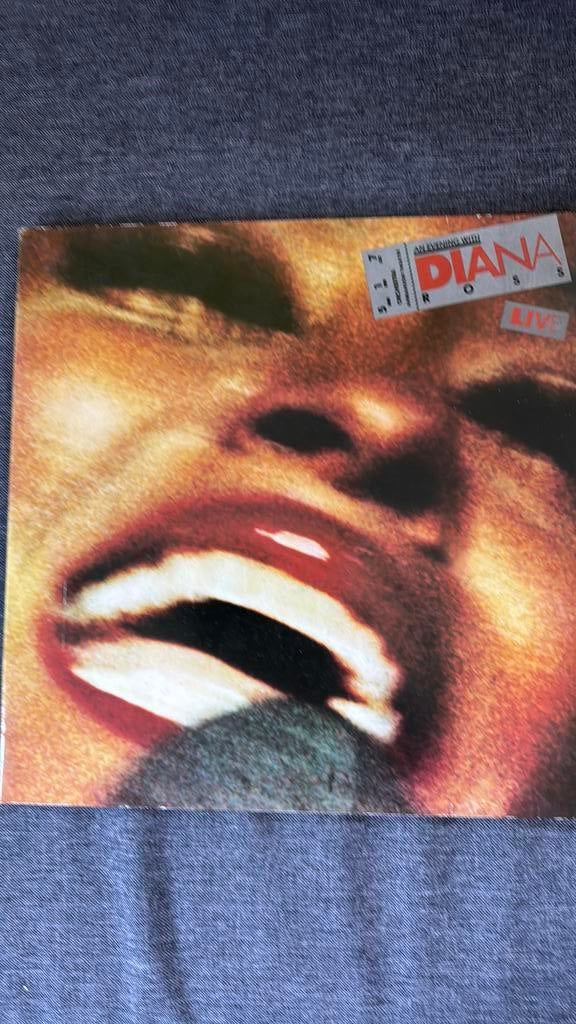 Diana Ross : live album, Ophalen of Verzenden, Gebruikt