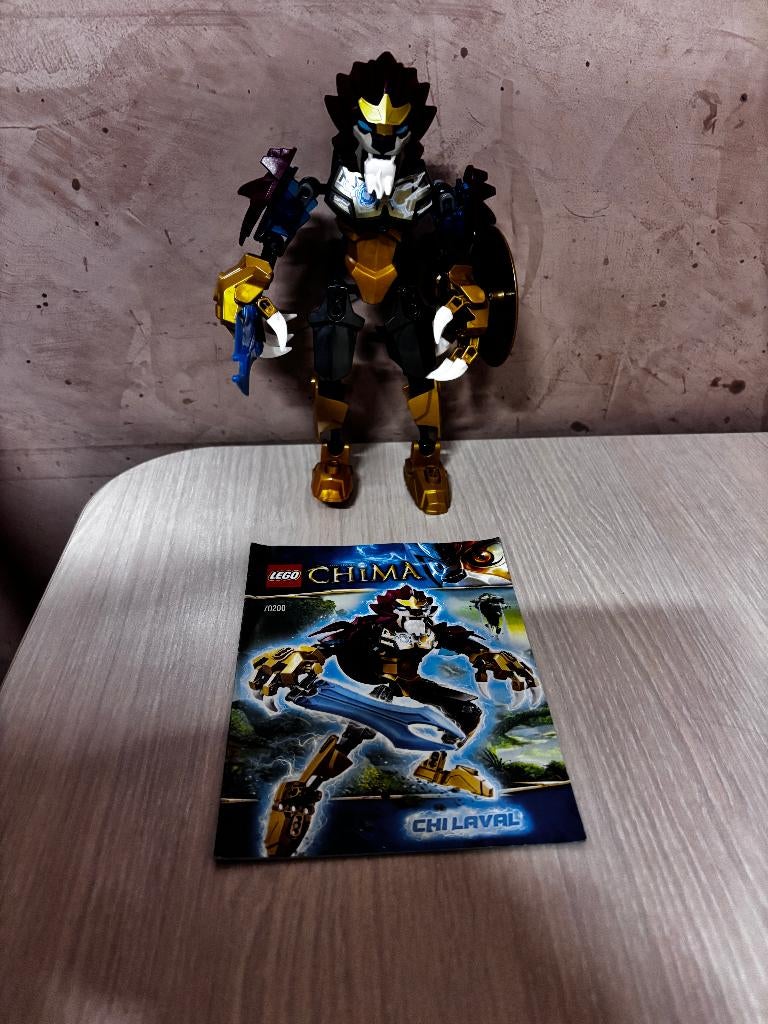 Lego Chima 70200 Chi Laval volledig met boekje, Ophalen of Verzenden, Zo goed als nieuw, Complete set, Lego