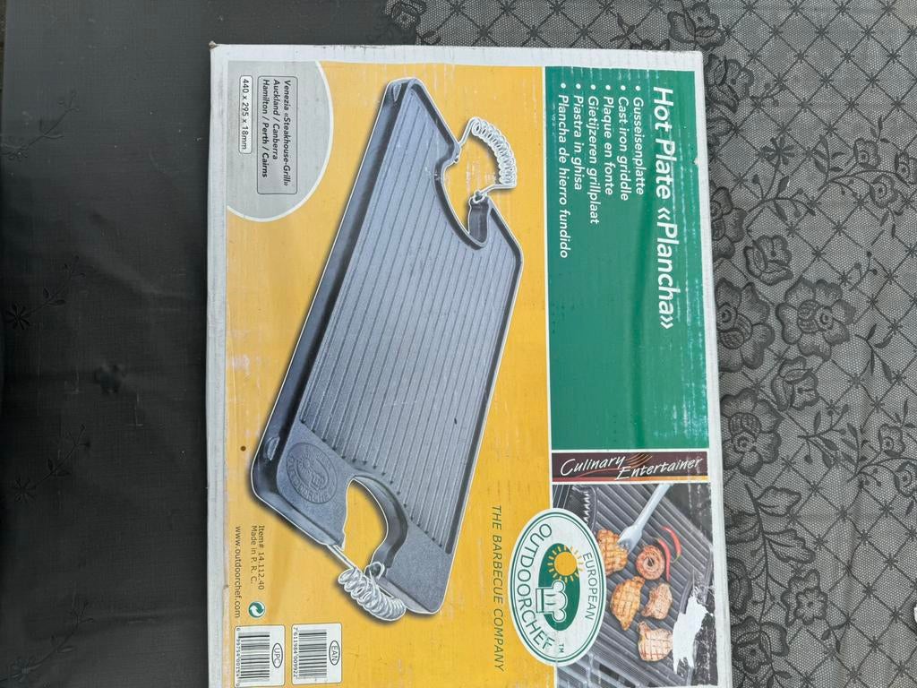 Bakplaat nieuw, Ophalen