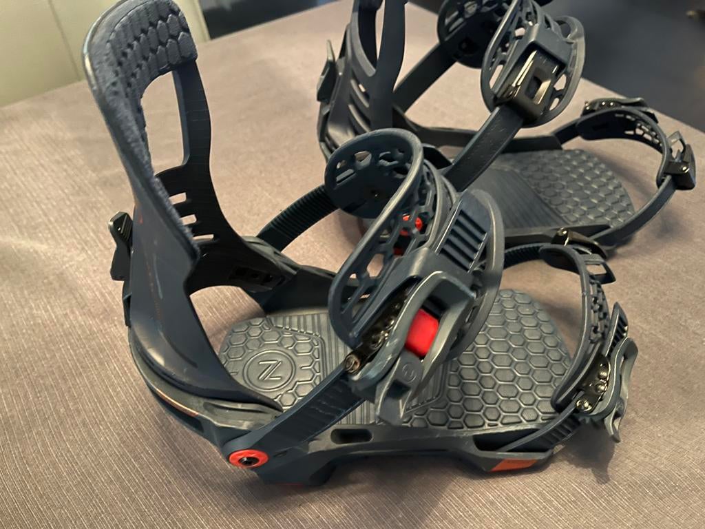 Snowboard bindingen Nidecker KAON-X medium, Sport en Fitness, Snowboarden, Zo goed als nieuw, Bindingen, Ophalen