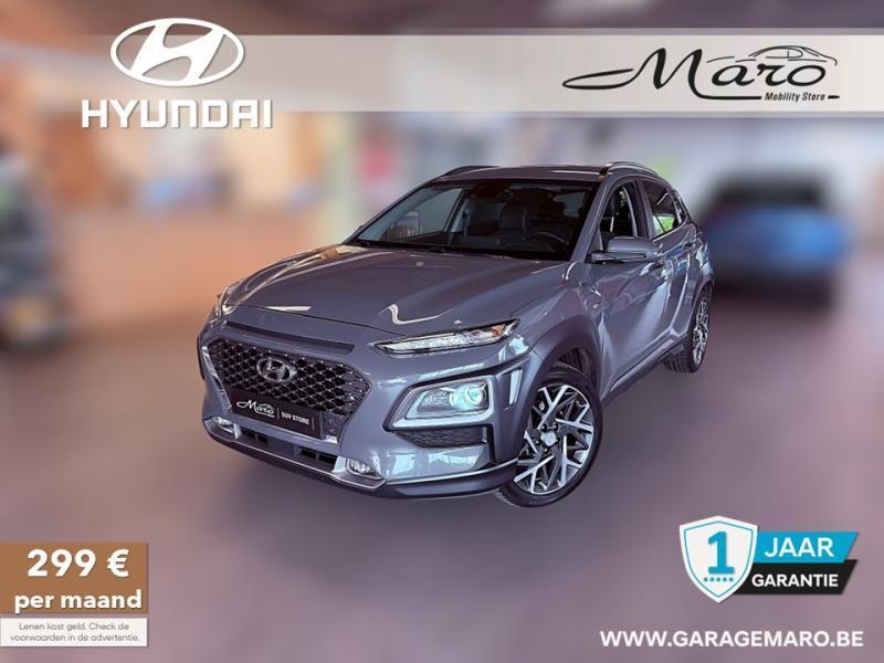 Hyundai Kona 1.6GDi HYBRIDE SKY | FULL OPTION! |, Auto's, Hyundai, Automaat, 1580 cc, 5 deurs, Hybride Elektrisch/Benzine