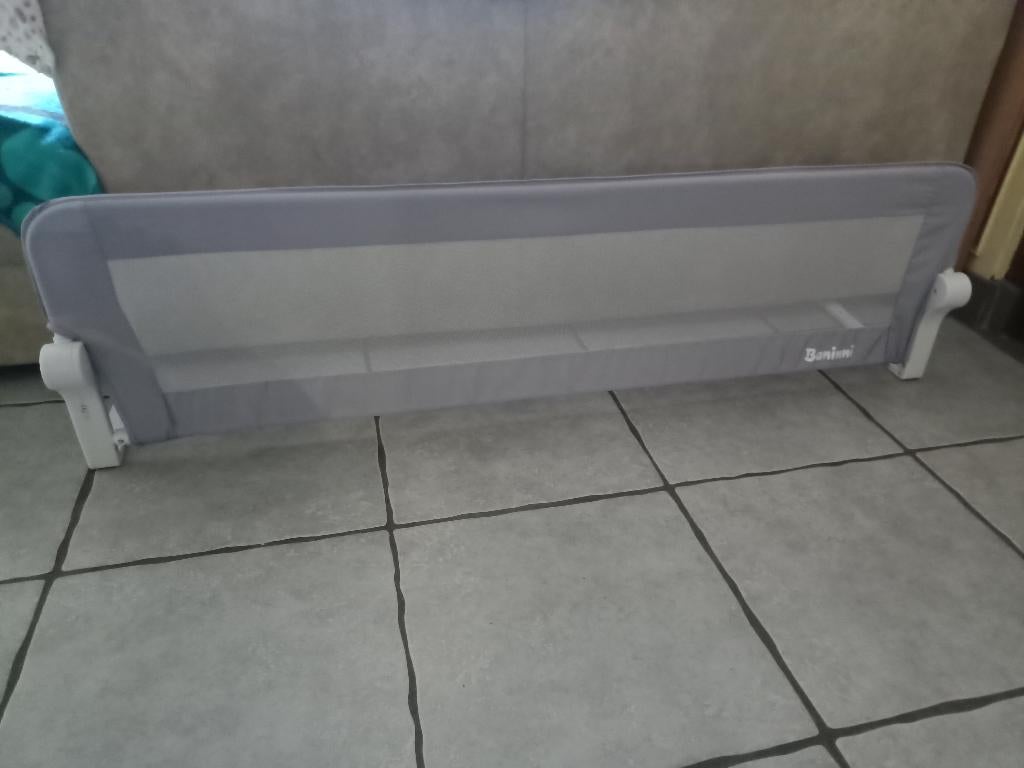 Bedhek, Kinderen en Baby's, Kinderkamer | Bedden, Ophalen, Gebruikt, 140 tot 160 cm