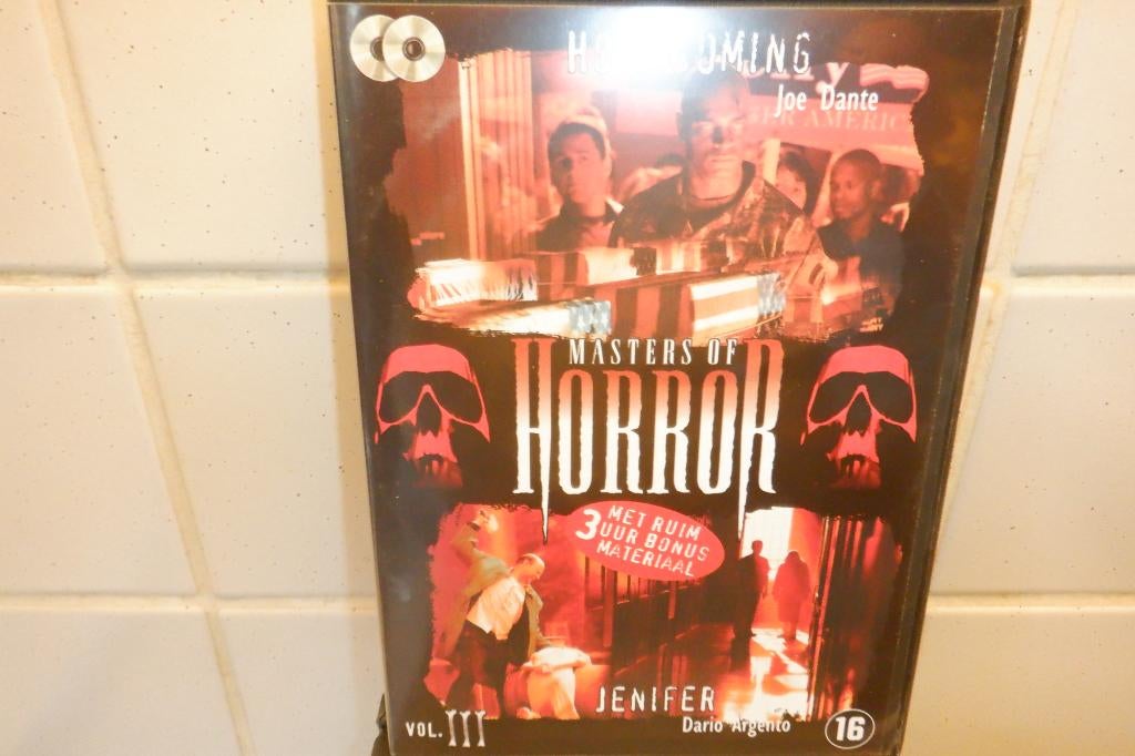 DVD Masters Of Horror Volume .3.( 2-DVD'S )., CD & DVD, DVD | Horreur, À partir de 16 ans, Envoi, Comme neuf, Gore