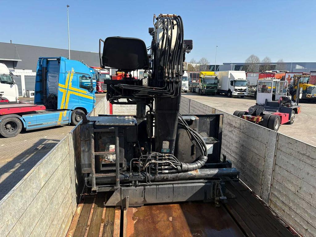 KWB - Stenentrailer met Kennis 14.000R kraan - Oplegger, Auto's, Vrachtwagens, Overige brandstoffen, Bedrijf, Aanhangers en Opleggers