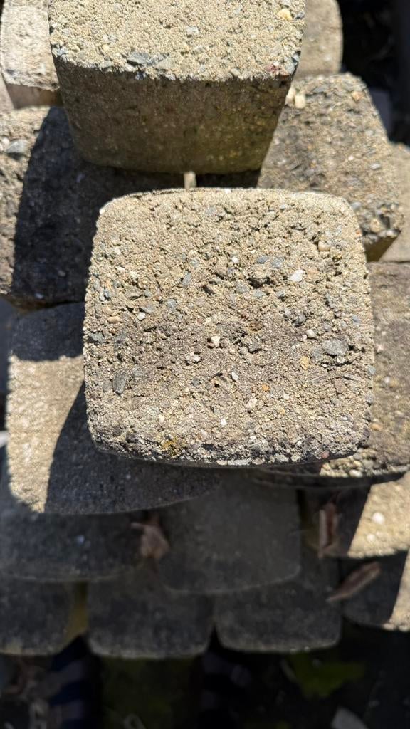 Diverse klinkers en stenen GRATIS, Enlèvement, Utilisé, 5 à 10 m², Autres matériaux