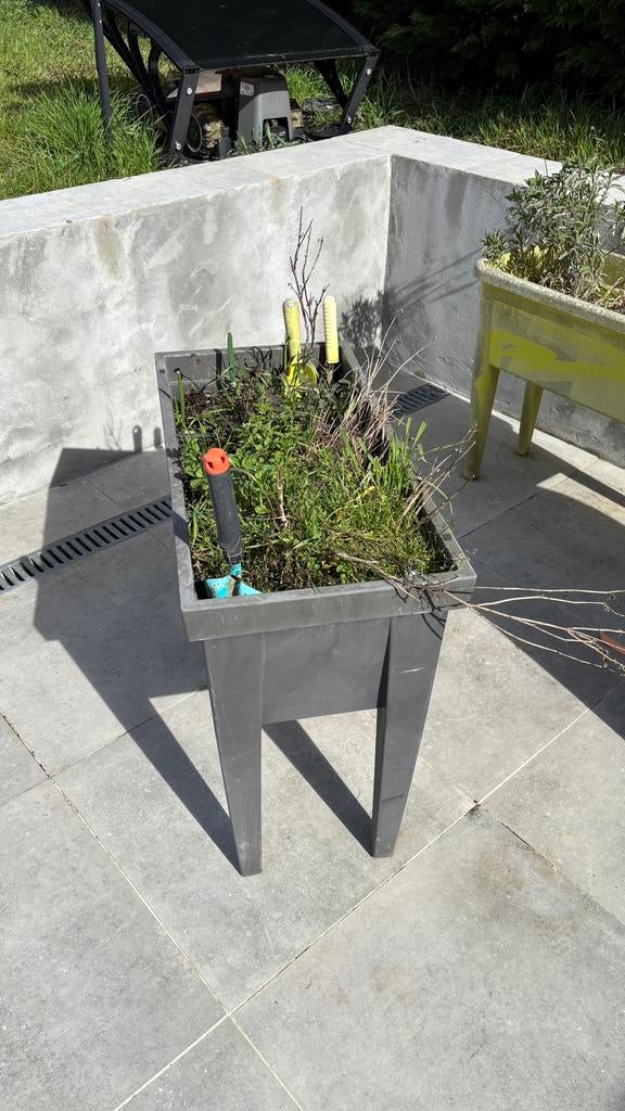 Bac fleurs ou potager, Jardin & Terrasse, Enlèvement, Utilisé, Synthétique, Intérieur