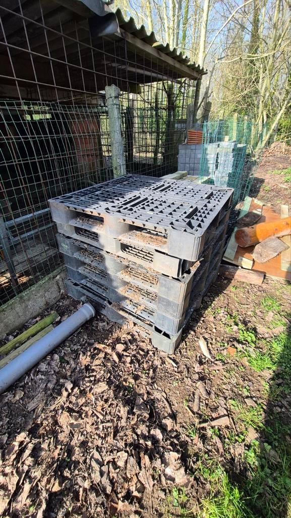 Kunststof paletten, Jardin & Terrasse, Terrasses, Enlèvement, Synthétique