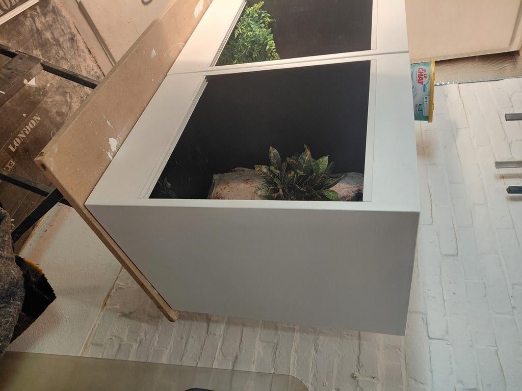 2x terrariums 45x45x60, Animaux & Accessoires, Reptiles & Amphibiens | Accessoires, Enlèvement