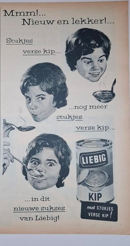 Publicité 1960 Liebig, Collections, Enlèvement ou Envoi
