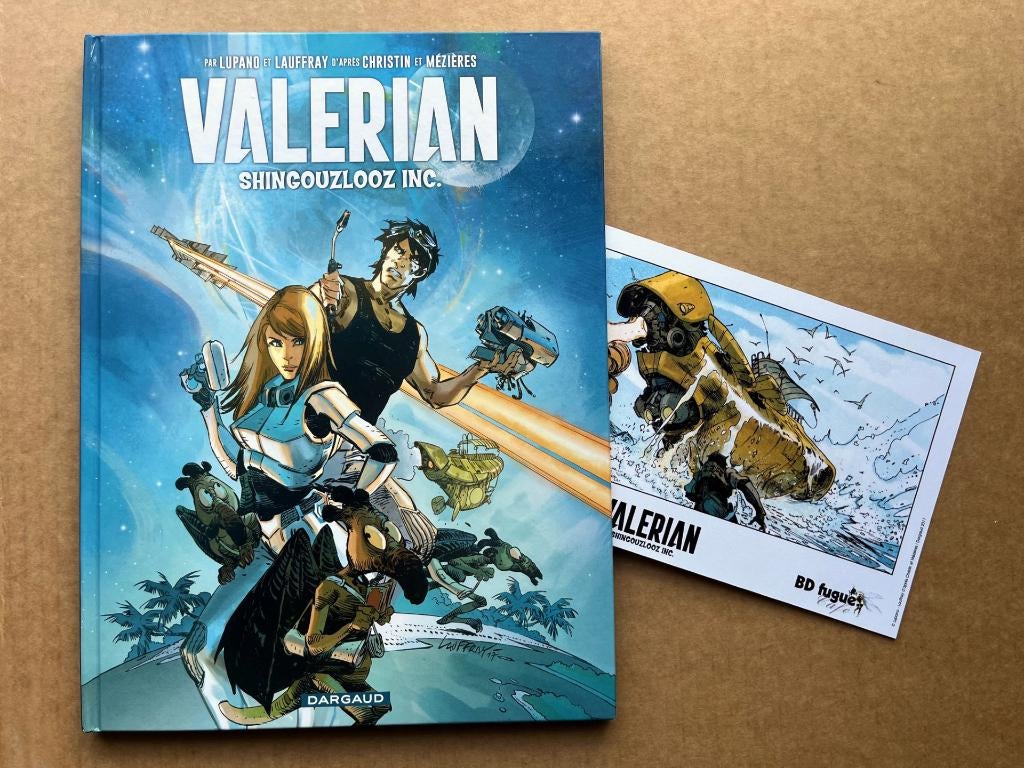 Valerian - Shingouzlooz Inc. +XL - Lauffray - EO2017-Dargaud, Livres, BD, Envoi