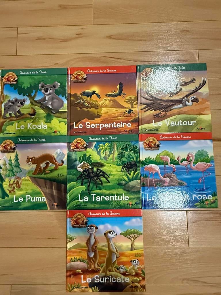 Lot de lot de 37 livres animaux savane/foret, Livres, Enlèvement, Neuf, Non-fiction
