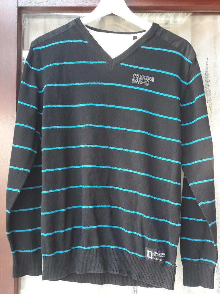 Gestreepte trui van C&A maat S/M, Vêtements | Hommes, Pulls & Vestes, Enlèvement ou Envoi, Comme neuf, Taille 46 (S) ou plus petite