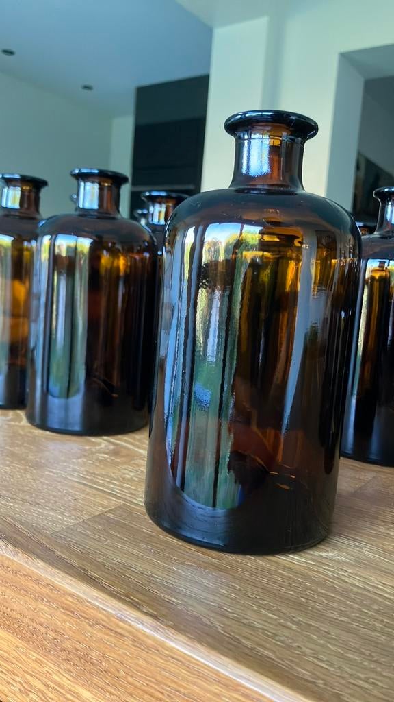 Glazen apothekersflessen, Antiek en Kunst, Ophalen