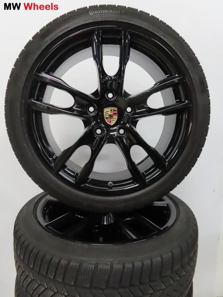 Porsche 19 inch velgen Boxster 981 en Cayman winterbanden, Auto-onderdelen, Banden en Velgen, 19 inch, Gebruikt, -, -