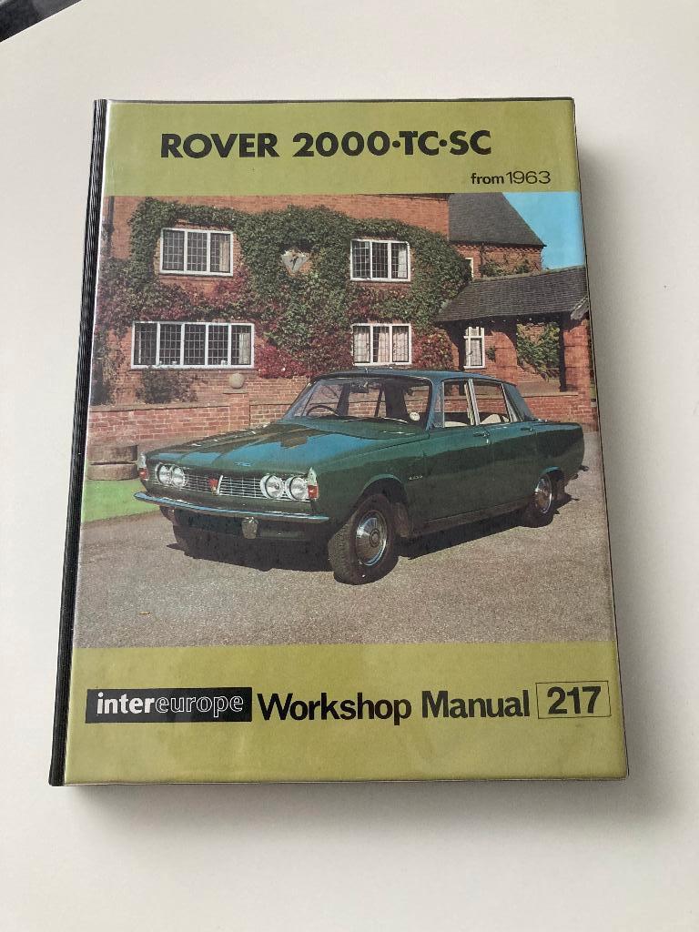 3 MAN. ROVER .,1 ME 2000, 2300, 2600, 1POUR  2000 SC TC, Enlèvement ou Envoi