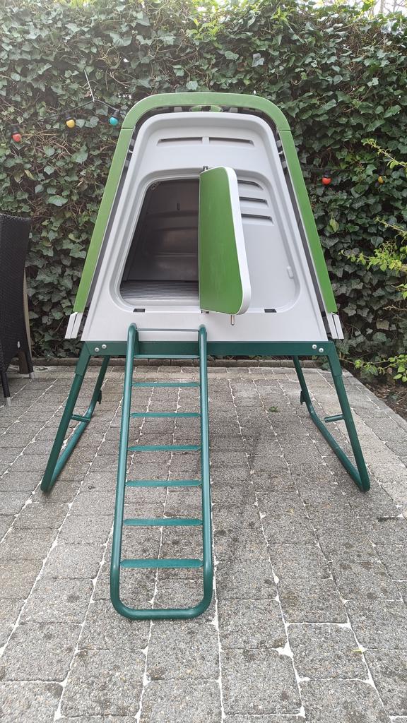 OMLET EGLU GO UP kippenhok (voor 3 grote of 4 kleine kippen), Dieren en Toebehoren, Ophalen, Zo goed als nieuw, Kippenhok of Kippenren