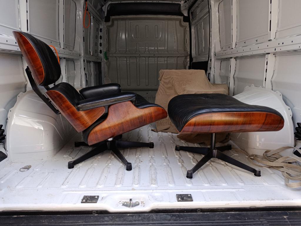 Charles and Ray Eames Lounge Chair Rio Palissander Vitra, Huis en Inrichting, Fauteuils, 75 tot 100 cm, Ophalen of Verzenden, 75 tot 100 cm