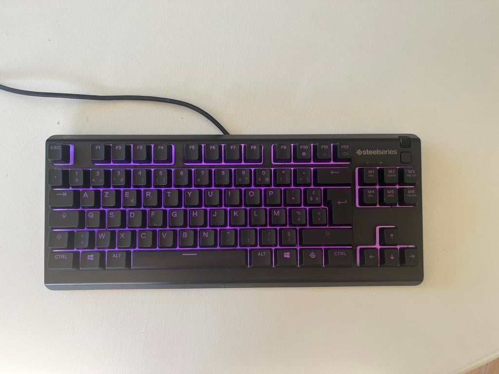 Steelseries apex 3 TKL, Ophalen, Gaming toetsenbord, Azerty, Zo goed als nieuw