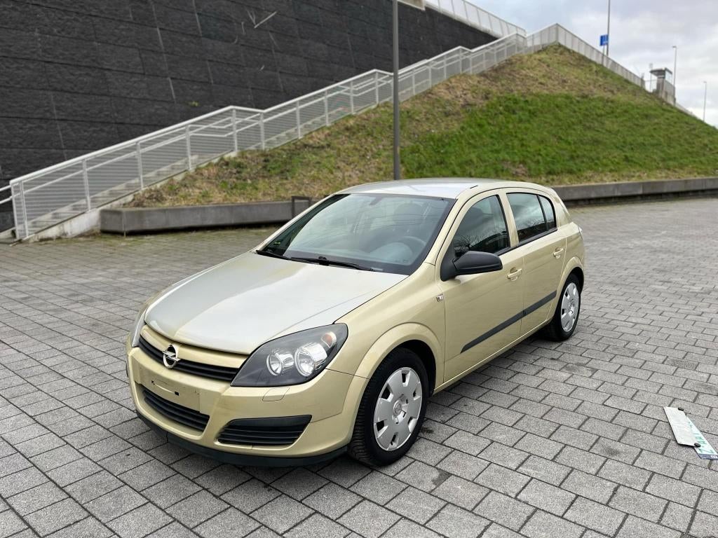 Opel Astra H 1.4i Benzine Airco Export, Autos, Opel, Achat, Entreprise, Noir, 5 portes