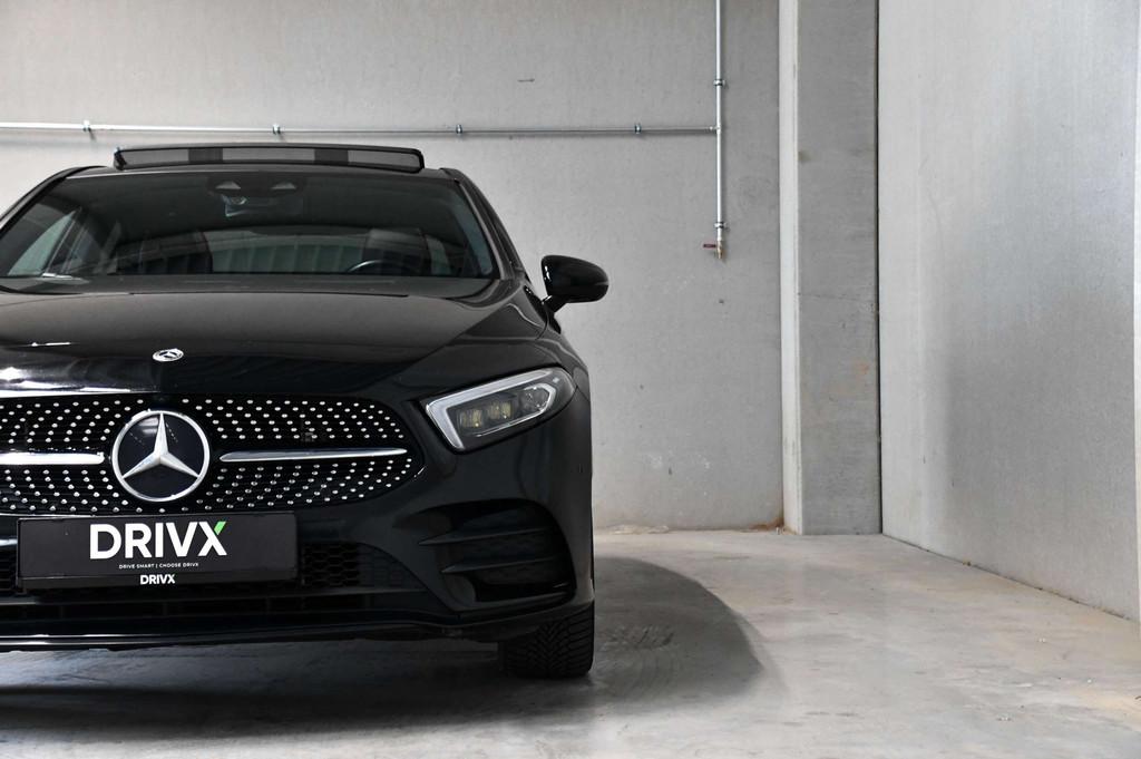 Mercedes-Benz A-Klasse 250 A 250 e l AMG LINE l Open dak l B, Auto's, Gebruikt, 4 cilinders, Zwart, 5 deurs