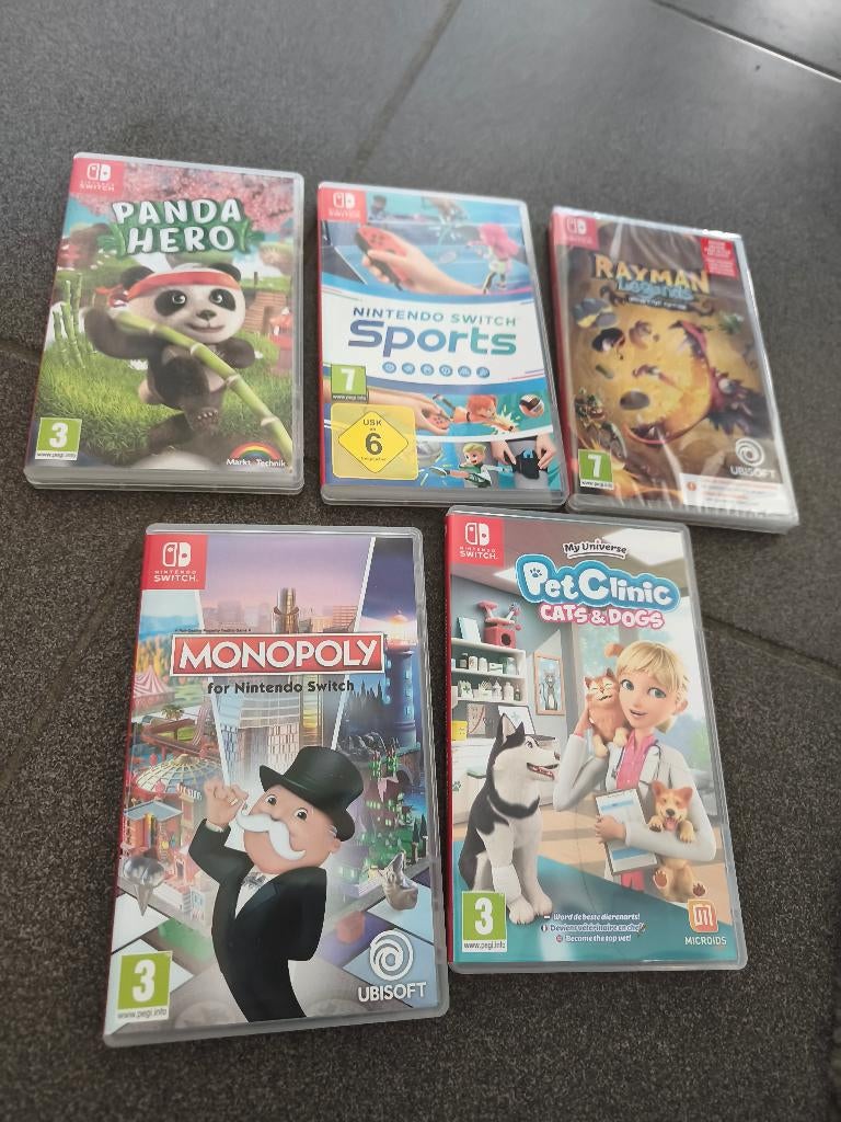 Nintendo switch spelletjes, Enlèvement ou Envoi, Comme neuf