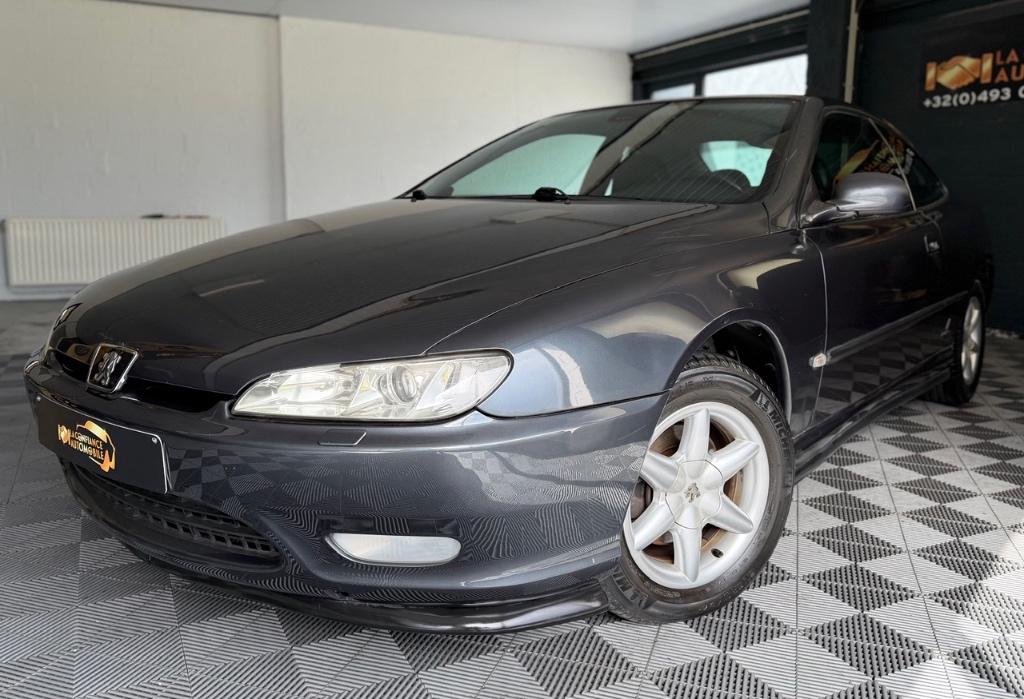 Peugeot 406 Coupé 2.0i CT OK Car-Pass, Auto's, Peugeot, Voorwielaandrijving, 4 zetels, Zwart, 4 cilinders