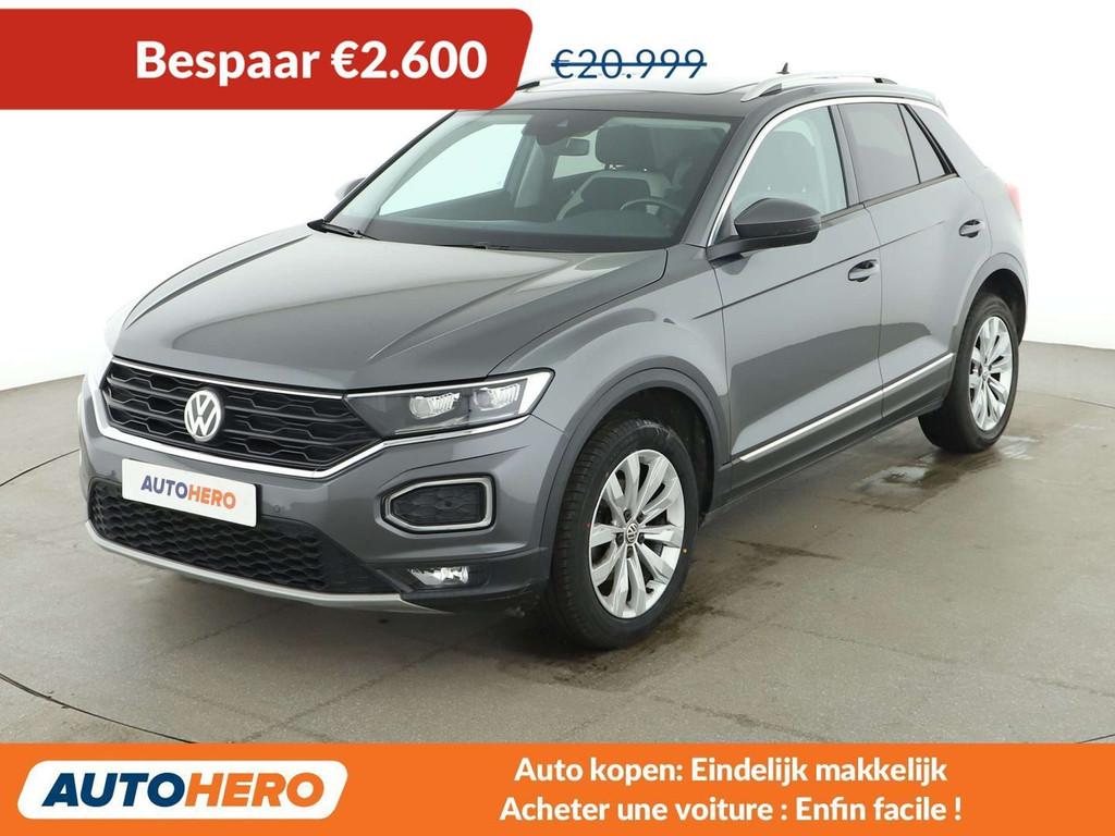 Volkswagen T-Roc 1.5 TSI ACT Sport (automatique), Autos, Volkswagen, Argent ou Gris, Achat, 1350 kg, Noir