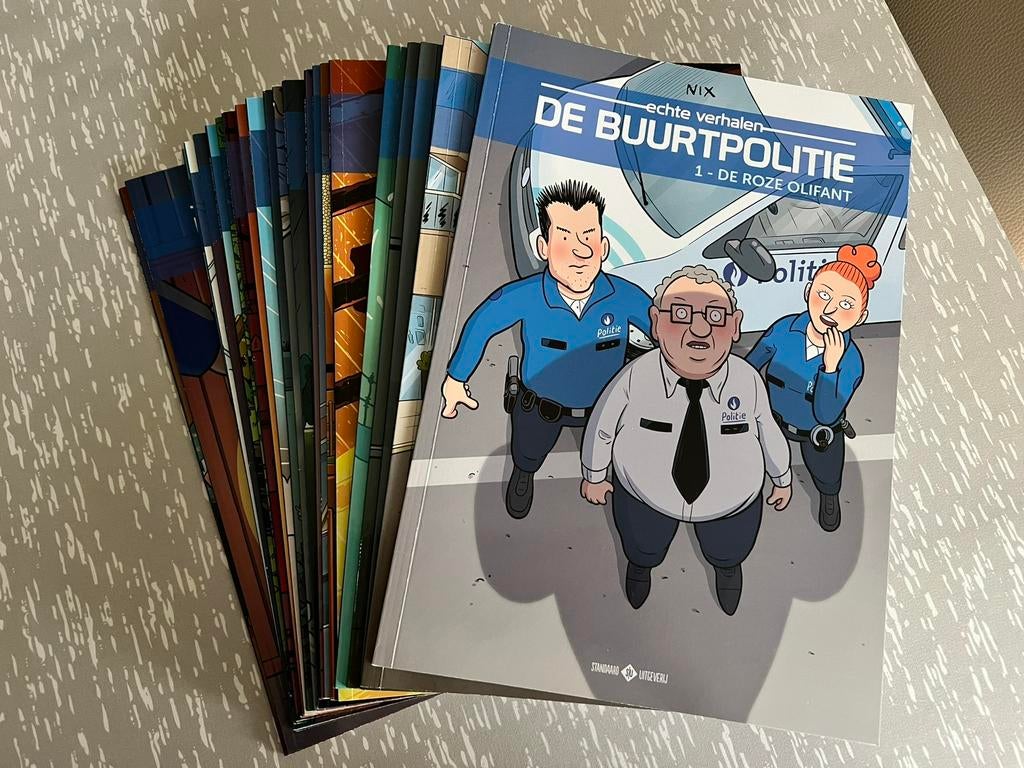 De buurtpolitie strips in nieuwstaat. Complete reeks 1-22, Boeken, Ophalen, Zo goed als nieuw