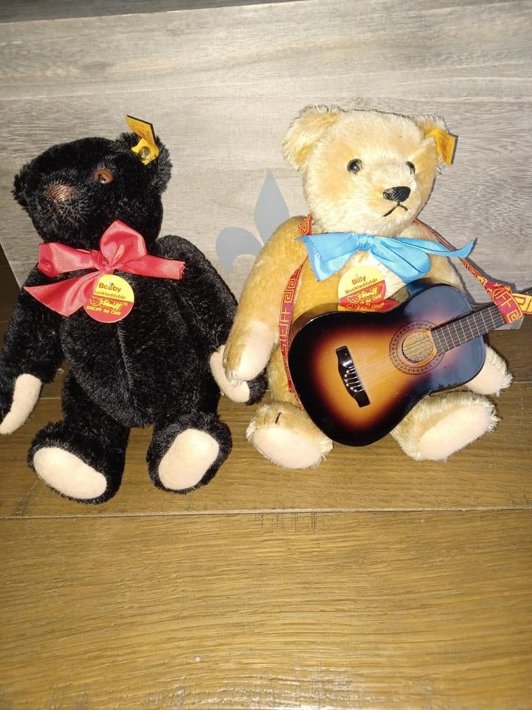 Steiff beren Billy en Bobby, Collections, Ours & Peluches, Enlèvement, Steiff