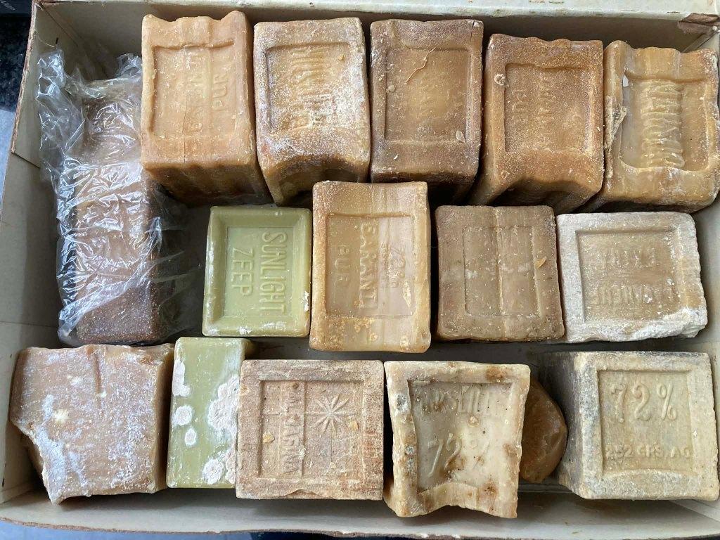 Oude zeep: Sunlight, Marsor, Palmafina, Ophalen of Verzenden